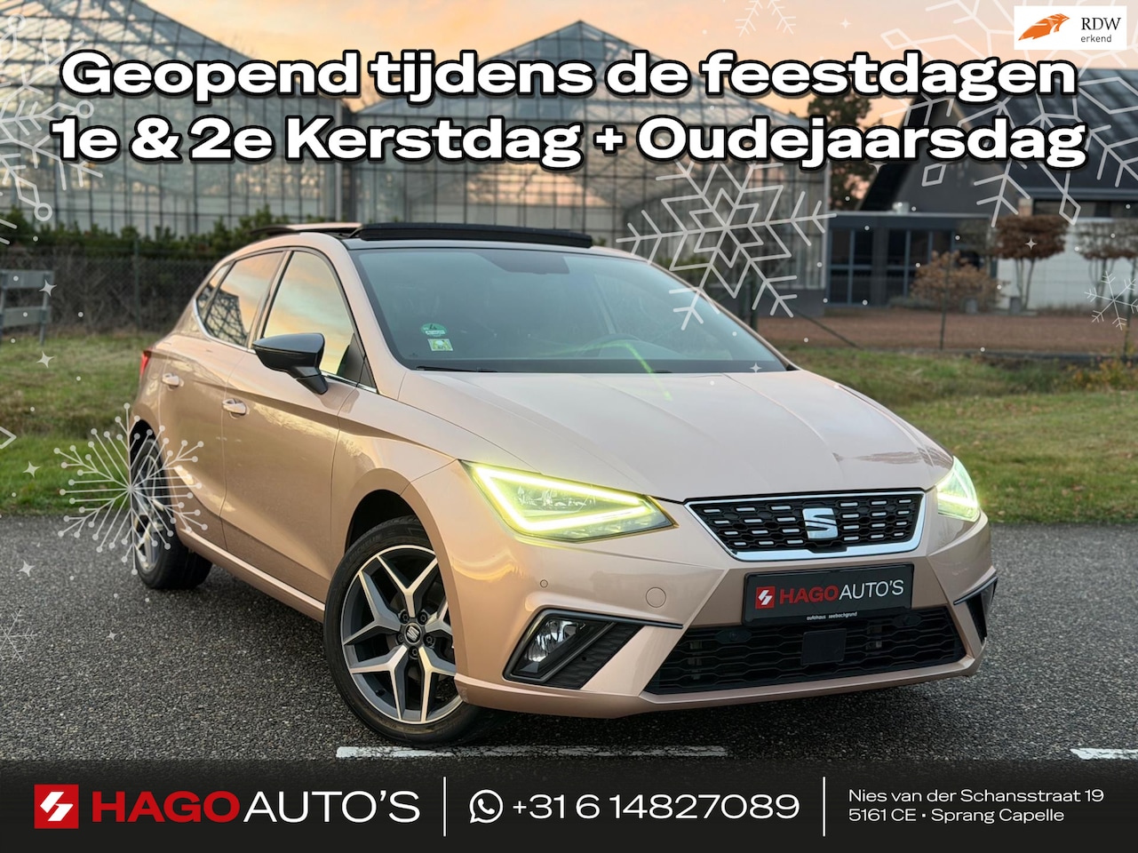 SEAT Ibiza - 1.0 TSI Excellence AUT | LED | Pano | Beats | Carplay | DCC | Camera | Climate - AutoWereld.nl