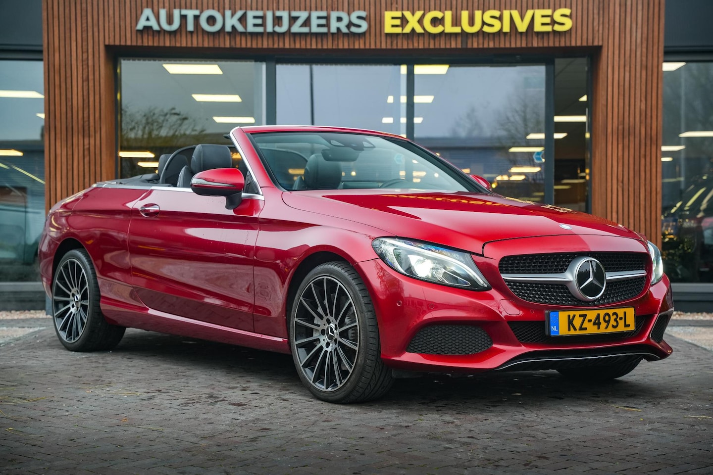 Mercedes-Benz C-klasse Cabrio - 400 4MATIC Prestige 333pk Led Luchtvering Navi DAB - AutoWereld.nl