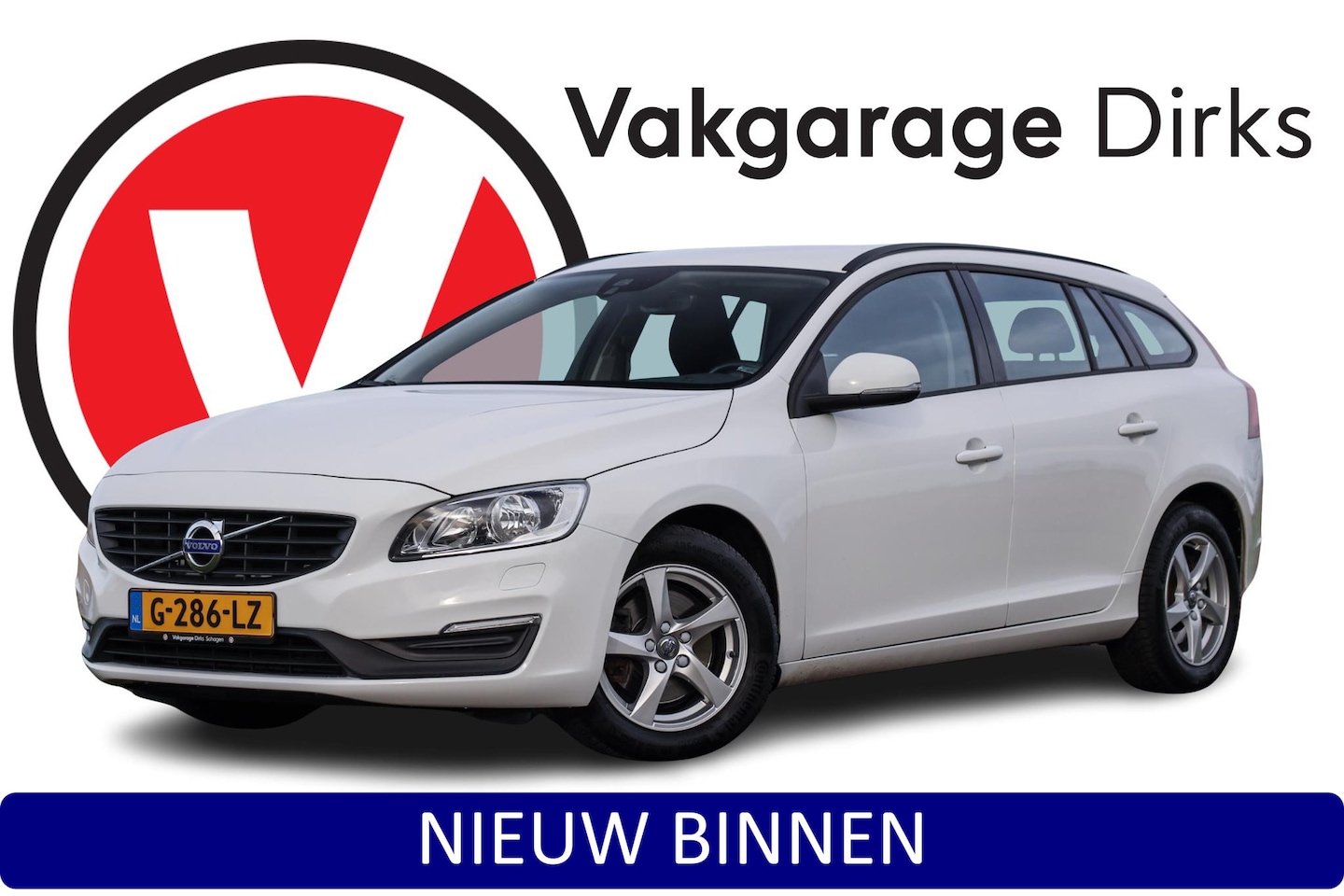 Volvo V60 - 1.5 T3 Kinetic ✅ Stuurverwarming ✅ Trekhaak ✅ Camera - AutoWereld.nl