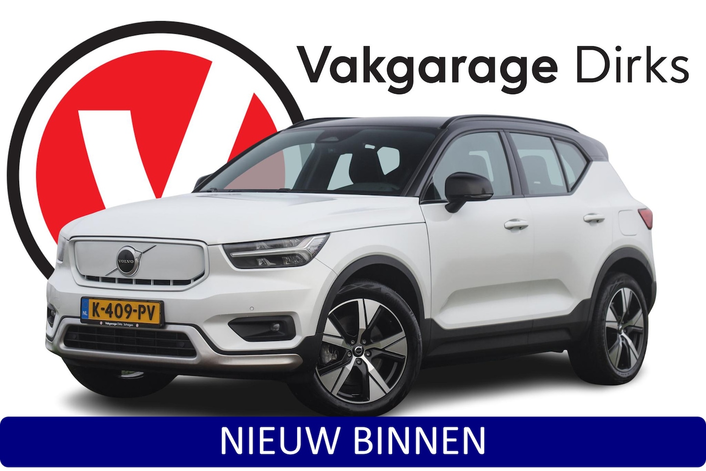 Volvo XC40 - Recharge P8 AWD 408 PK R-Design ✅ Warmtepomp ✅ Leder ✅ Trekhaak - AutoWereld.nl