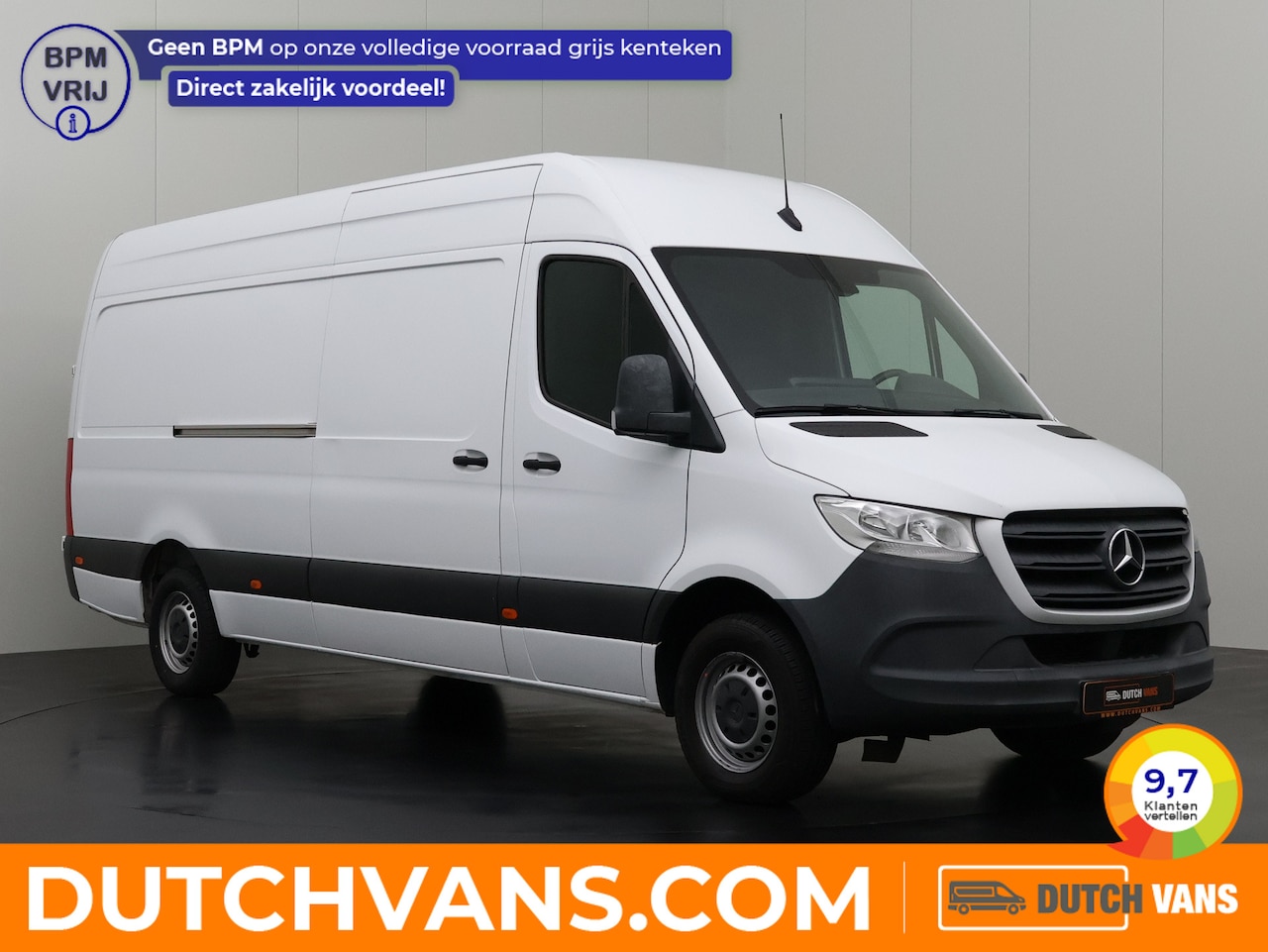 Mercedes-Benz Sprinter - 316CDi L3H2 Maxi | Navigatie | Camera | Airco | Cruise | 3-Persoons - AutoWereld.nl