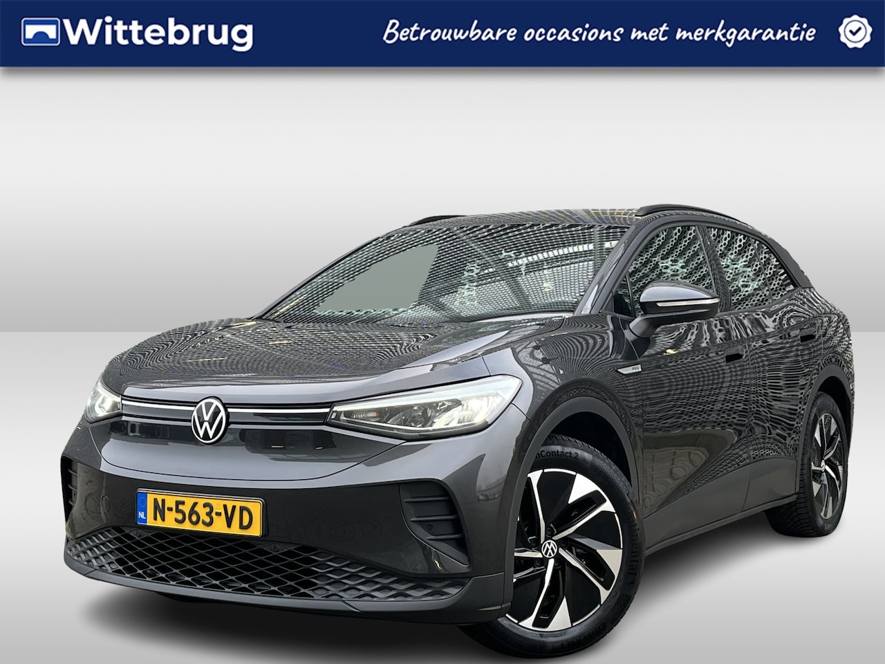 Volkswagen ID.4 - Pro 77 kWh / Navigatie / App connect / Trekhaak / Parkeersensoren V+A / - AutoWereld.nl