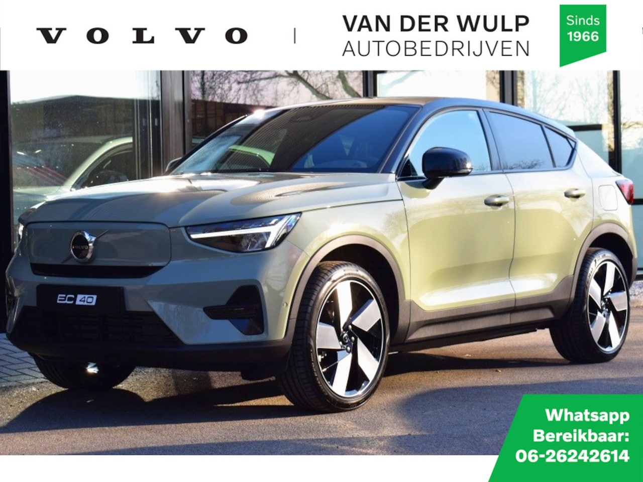 Volvo EC40 - Extended Range Ultra 252pk/82kWh | 20'' | Getint Glas - AutoWereld.nl