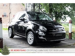 Fiat 500 - 1.0 Hybrid Lounge 2021 ZWART | Apple CarPlay | Airco | Cruise Co