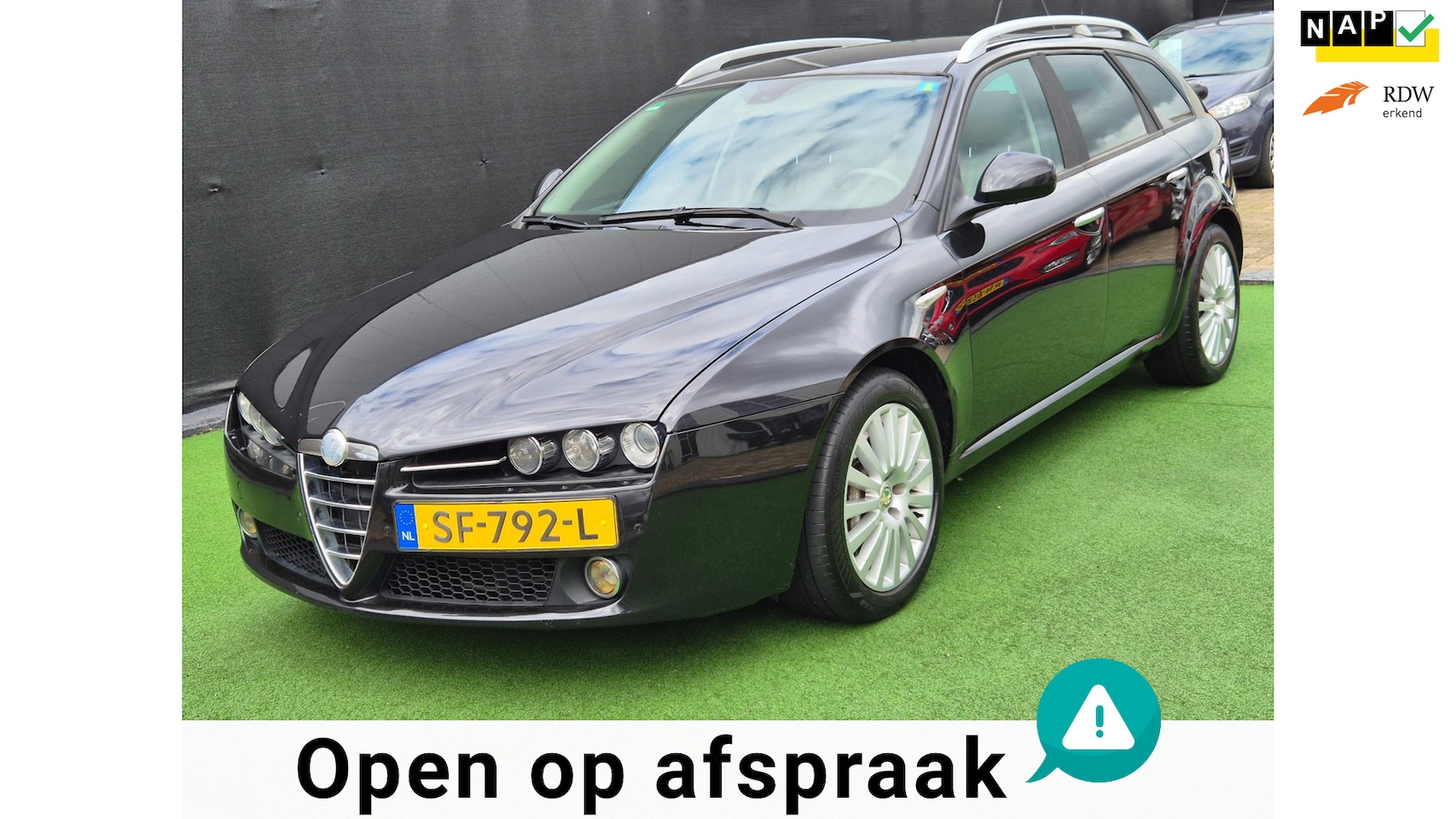 Alfa Romeo 159 Sportwagon - 3.2 JTS Q4 LEDER! - AutoWereld.nl