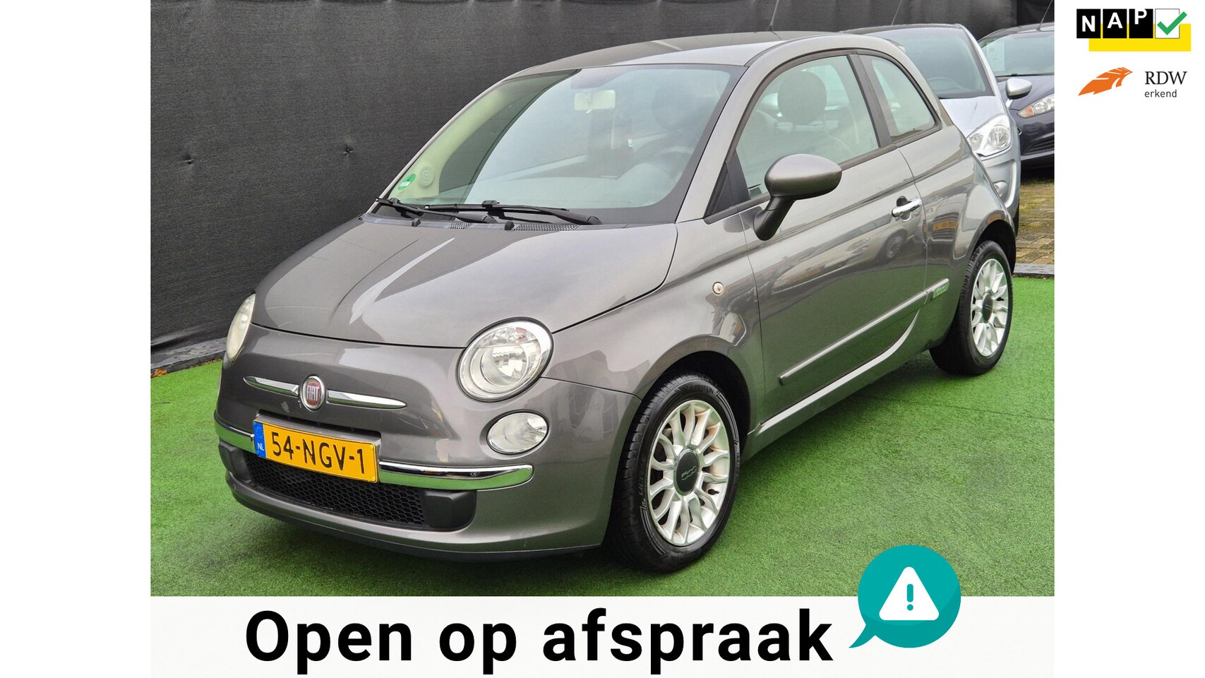 Fiat 500 - 1.2 Pop AIRCO NAP! - AutoWereld.nl