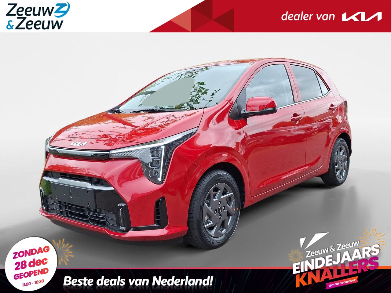 Kia Picanto - 1.0 GDi DynamicPlusLine | Enkele kleuren op voorraad bel voor info | € 1.250,- Inruilpremi - AutoWereld.nl