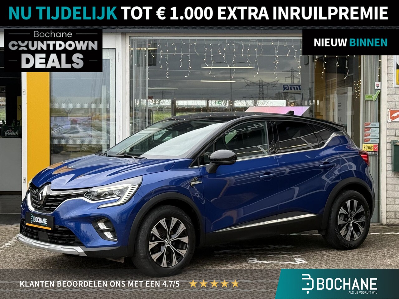 Renault Captur - 1.0 TCe 90 Techno | Navigatie | Achteruitrijcamera | Climate Control | DAB | Key-less | Cr - AutoWereld.nl