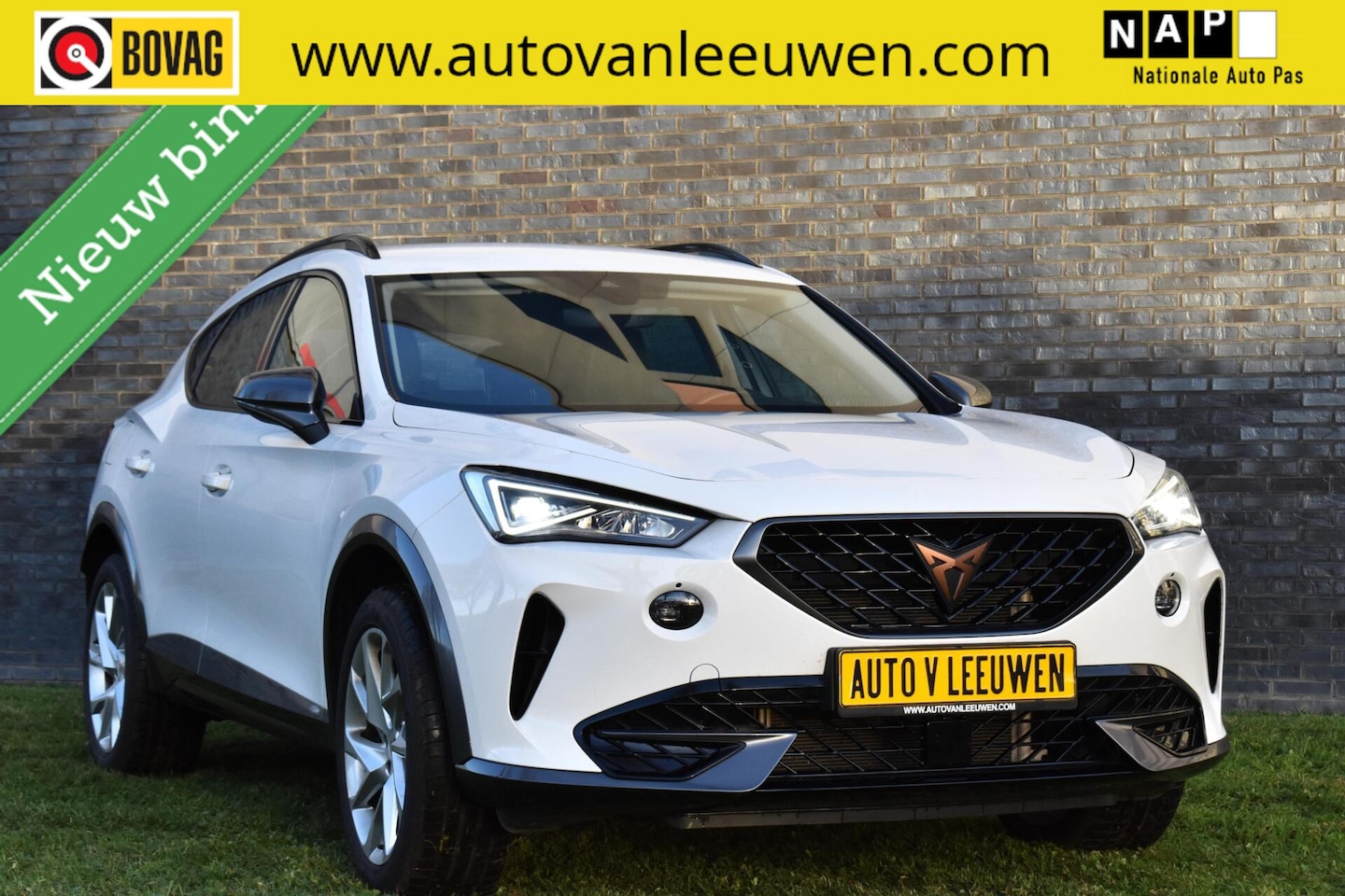 CUPRA Formentor - 1.5 Turbo LED/PDC/VIRTUAL COCKPIT/STUURVW./ETC.! - AutoWereld.nl