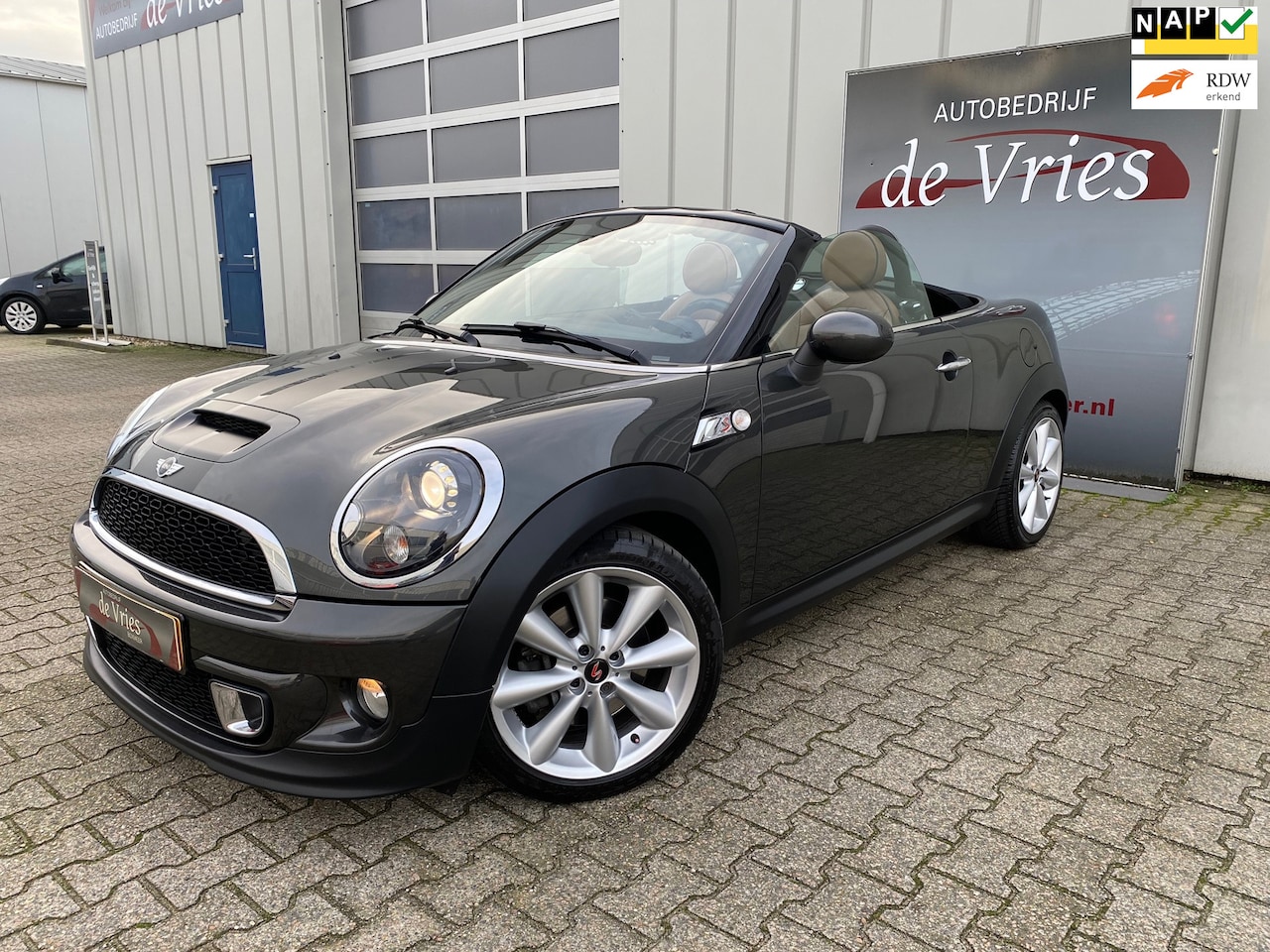 MINI Roadster - Mini 1.6 Cooper S 184 PK Chili / Clima / Cruise / Navi / Leder / NAP - AutoWereld.nl