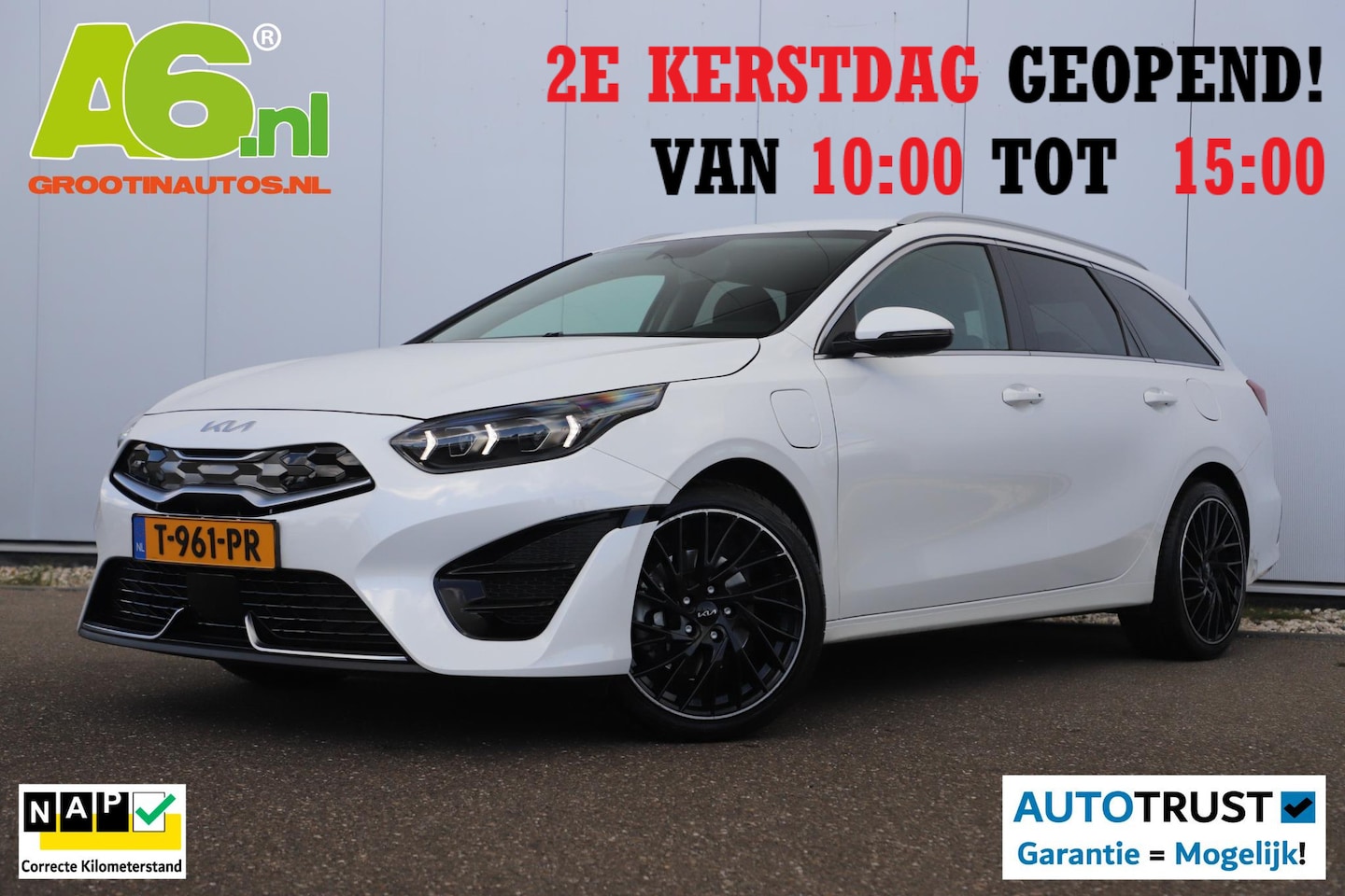 Kia Cee'd Sportswagon - Ceed 1.6 GDI PHEV DynamicPlusLine 18 inch LMV Navigatie Carplay Android Achteruitrijcamera - AutoWereld.nl