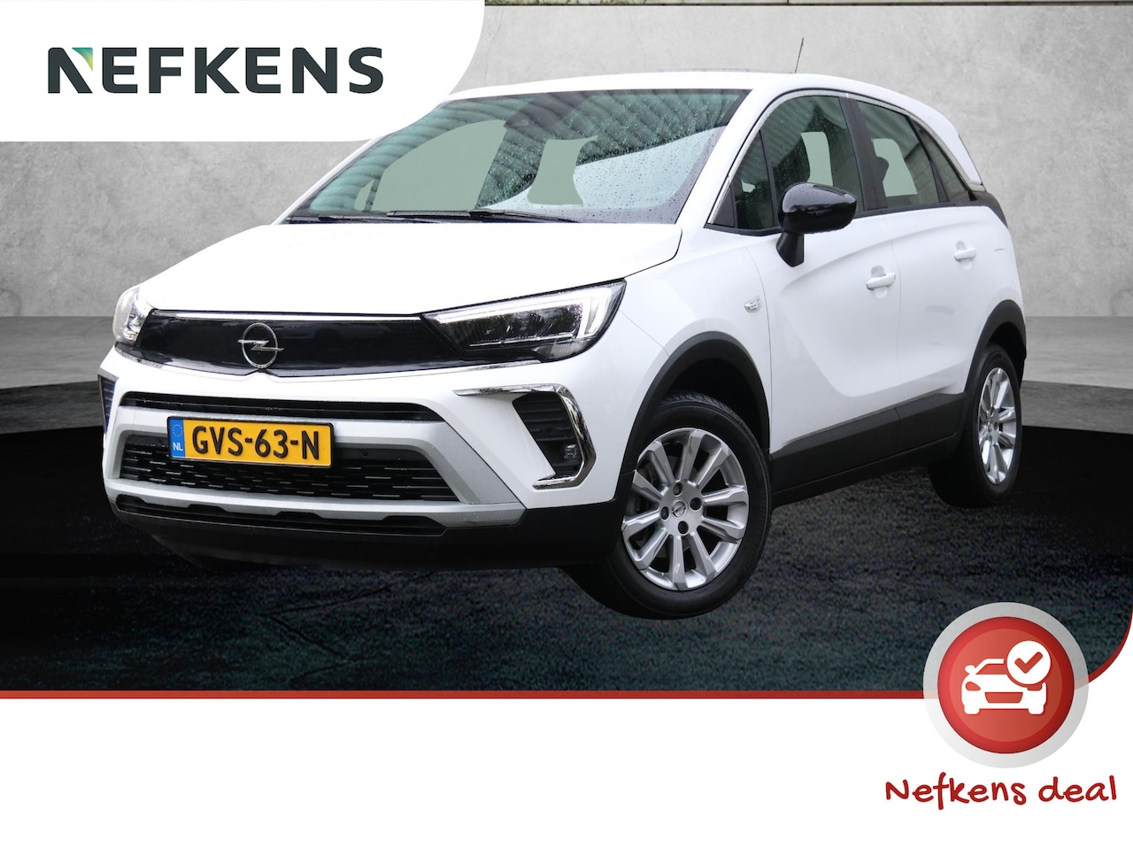 Opel Crossland - 1.2 Turbo Elegance | Stoel- en stuurverwarming | Navigatie | Camera | AGR stoelen | lage k - AutoWereld.nl