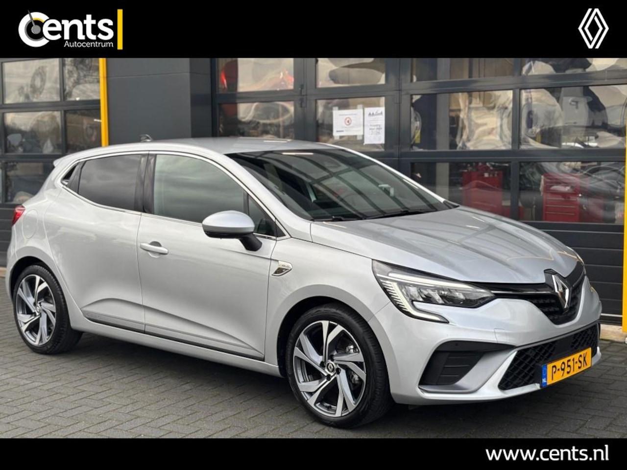 Renault Clio - 1.6 E-Tech Full Hybrid 145 RS Line NAVI CAMERA - AutoWereld.nl