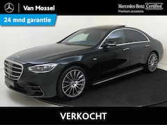 Mercedes-Benz S-klasse - 450 e AMG Line / Premium/ Panoramadak/ Achterasbesturing/ Night/ 20 inch/ Burmester/ Head