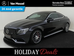 Mercedes-Benz C-klasse Coupé - 63 AMG / Panoramadak/ Rijassistentiepakket/ Carbon/ Head Up/ 20 inch/