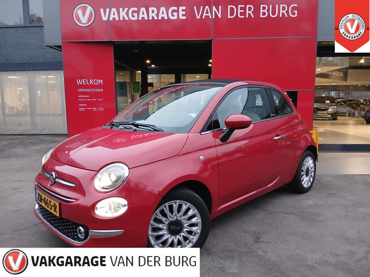 Fiat 500 C - 0.9 TwinAir Turbo Lounge Apple CarPlay - AutoWereld.nl