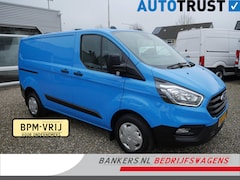 Ford Transit Custom - 2.0 TDCI 130PK, L1H1, Airco, 2x Schuifdeur, Slechts 18.000 km gelopen