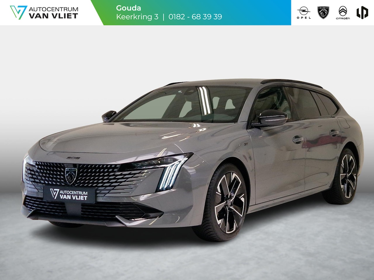 Peugeot 508 SW - 1.6 HYbrid 180 GT 7,4 kW boordlader | Alcantara | Navigatie | Stoelverwarming | Achteruitr - AutoWereld.nl