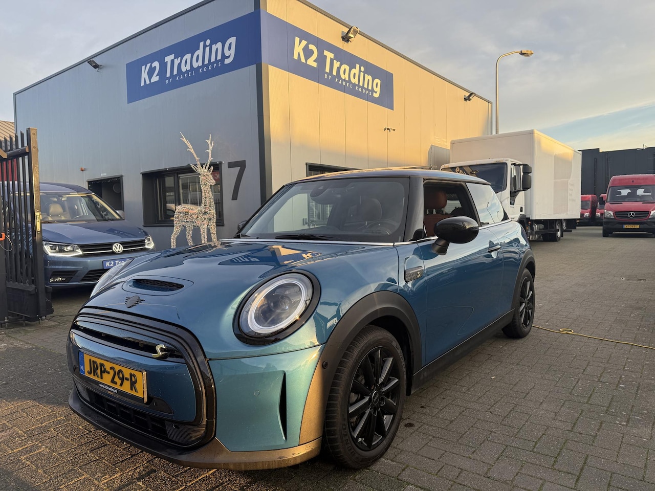 MINI Cooper - E S 184PK 33kWh Voll leder interieur BRUIN, PANO, H-K Audio Camera APPLE CARPLAY - AutoWereld.nl