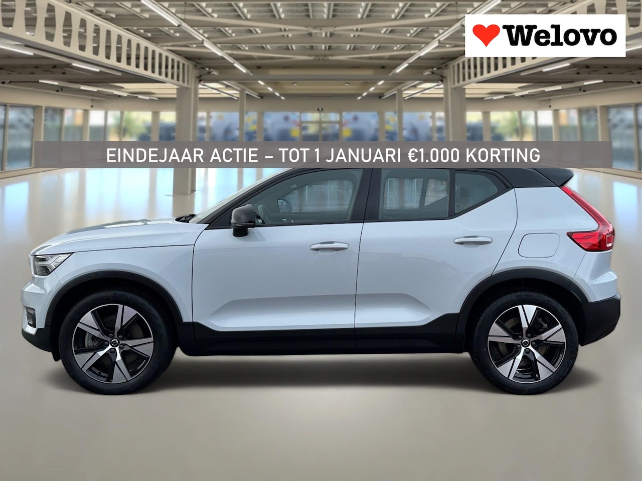 Volvo XC40 - Recharge P8 AWD R-Design Schuifdak/360 camera/trekhaak/rijklaar met garantie - AutoWereld.nl