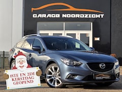 Mazda 6 Sportbreak - 2.5 SkyActiv-G 192 GT-M XENON|NAVIGATIE|AUTOMAAT|LEDER|CRUISE CONTROL|GETINT GLAS|19 INCH|
