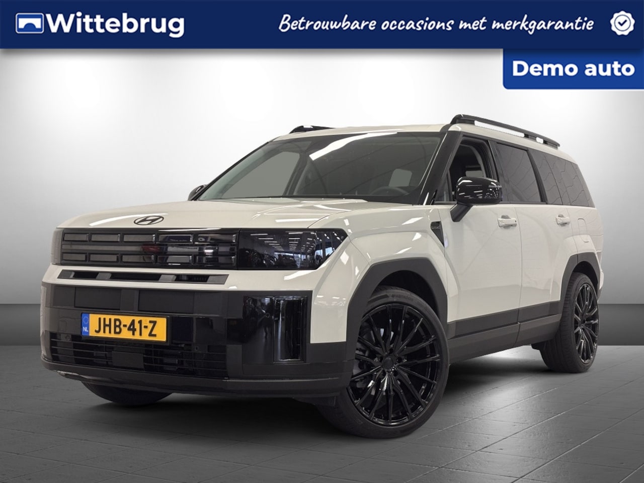 Hyundai Santa Fe - 1.6 T-GDI PHEV Black Pack Comfort Plus Limited 4WD 7p. KERSTAANBIEDING!! Plug-In Hybride A - AutoWereld.nl