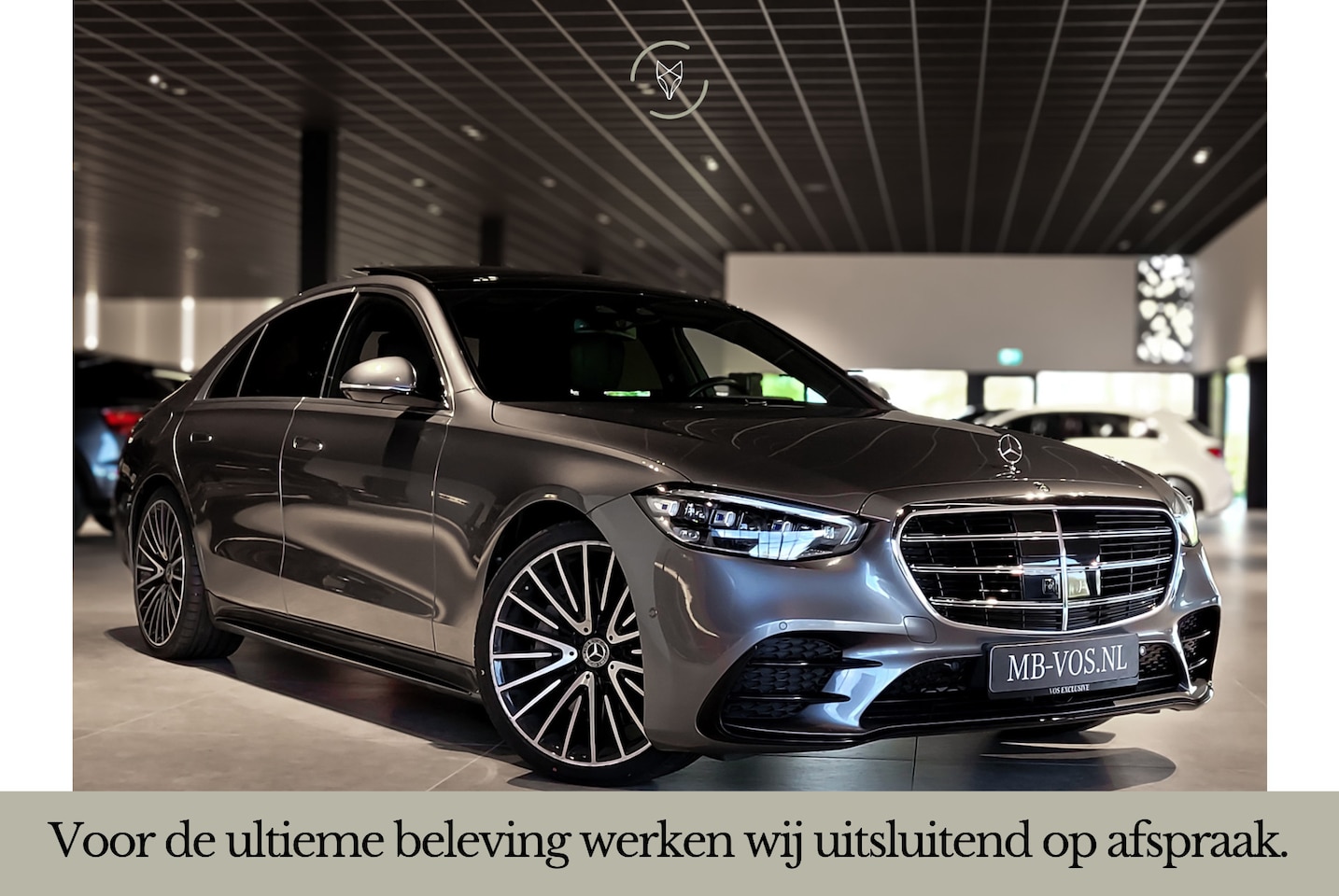 Mercedes-Benz S-klasse - 400d 4-M AMG Achterassturing|Ruitleder|Burmester|Rij-assistentie|Keyless|Night|21" Aut9 - AutoWereld.nl