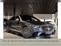 Mercedes-Benz S-klasse - 400d 4-M AMG Achterassturing|Ruitleder|Burmester|Rij-assistentie|Keyless|Night|21" Aut9