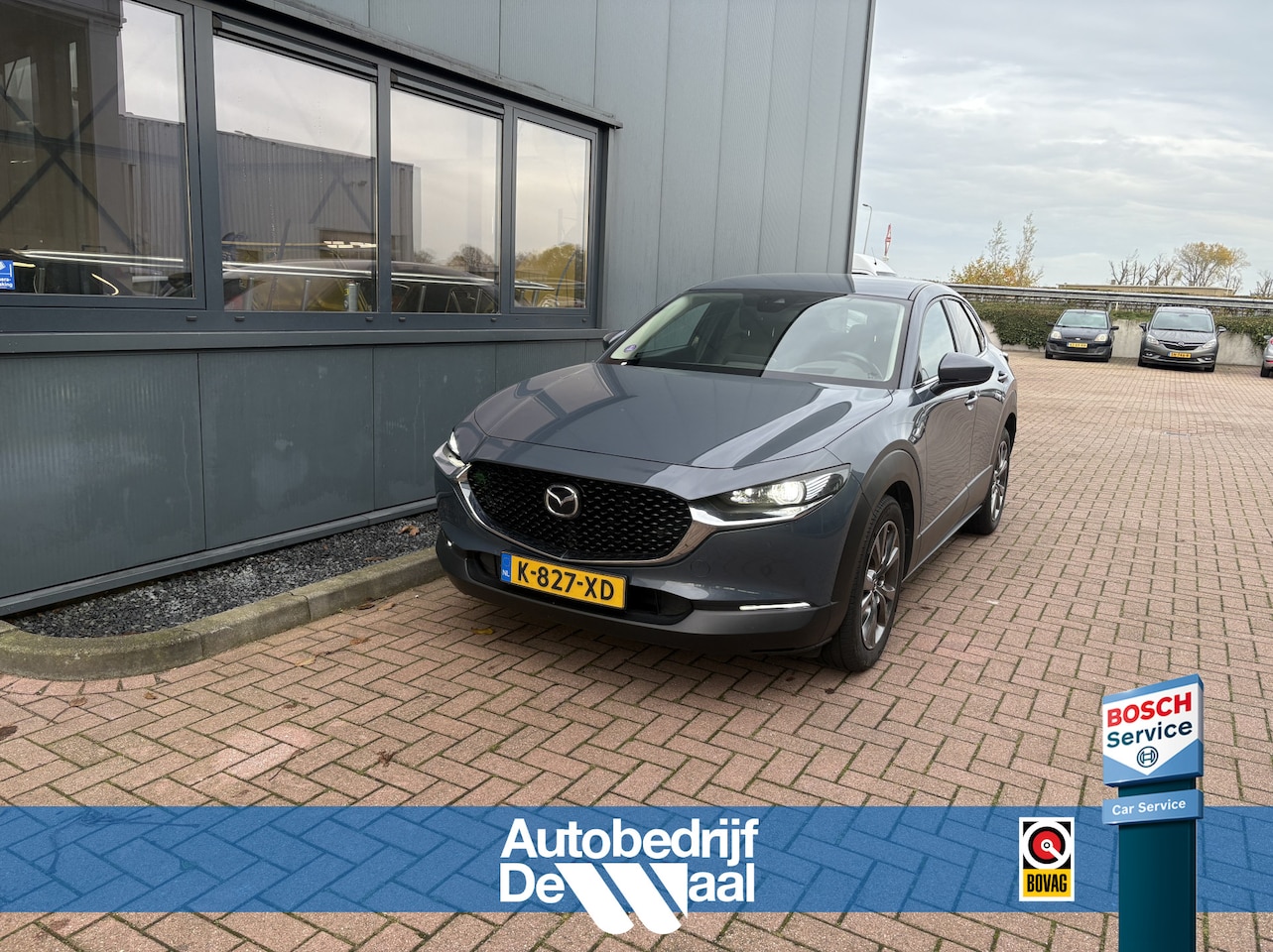 Mazda CX-30 - 2.0 e-SkyActiv-X 180pk Hybrid Luxury LEDER/BOSE/HUD/DODEHOEK/CAMERA/18INCH/PDC/KEYLESS - AutoWereld.nl
