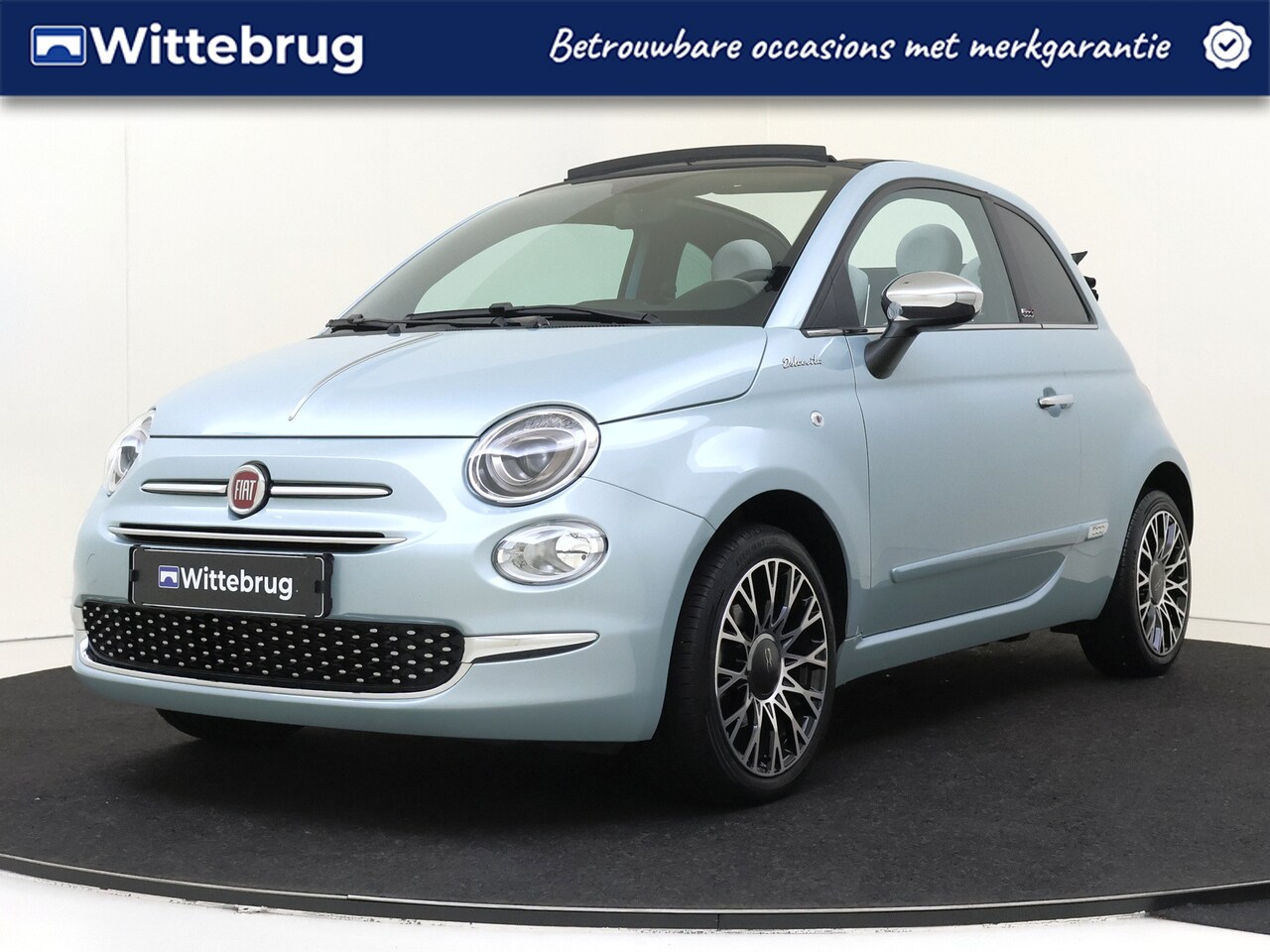 Fiat 500 C - 1.0 Hybrid Dolcevita Cabrio | Parkeerhulp | Apple Carplay | Cruise Control | - AutoWereld.nl