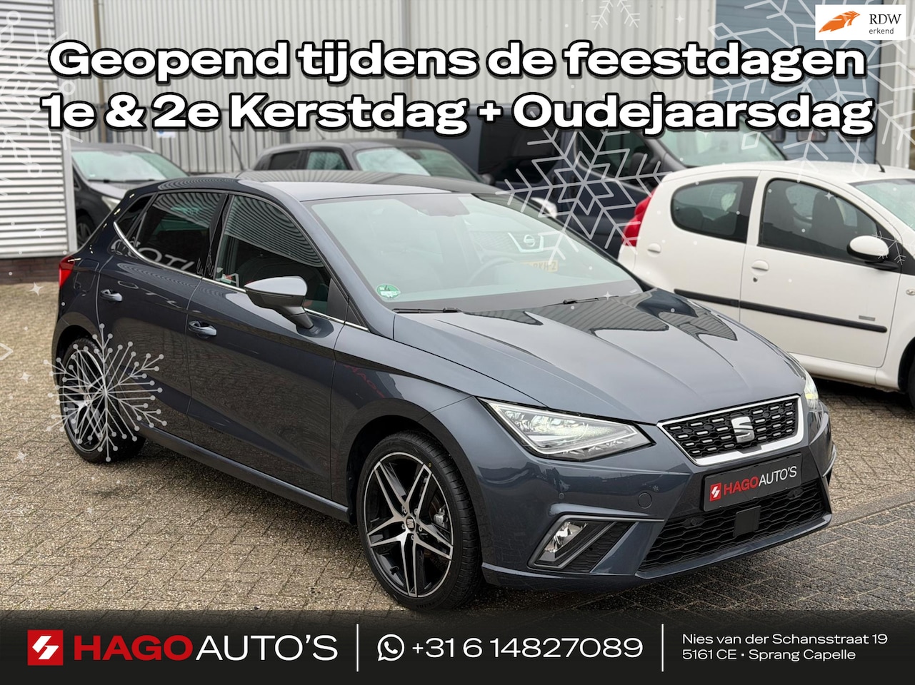 SEAT Ibiza - 1.0 TSI Xcellence Navi | Carplay | LED | ACC | Keyless | Camera | Front Assist - AutoWereld.nl
