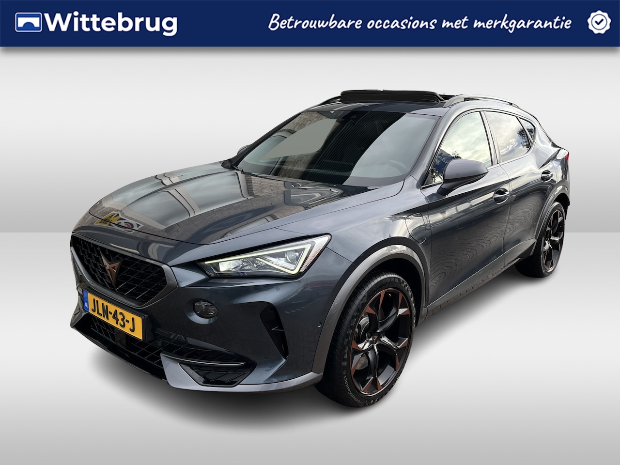 CUPRA Formentor - 1.4 e-Hybrid VZ Black Edition / AUTOMAAT/ FABRIEKSGARANTIE T/M 7-2028/ PANO/ LEER/ ELEKTR. - AutoWereld.nl