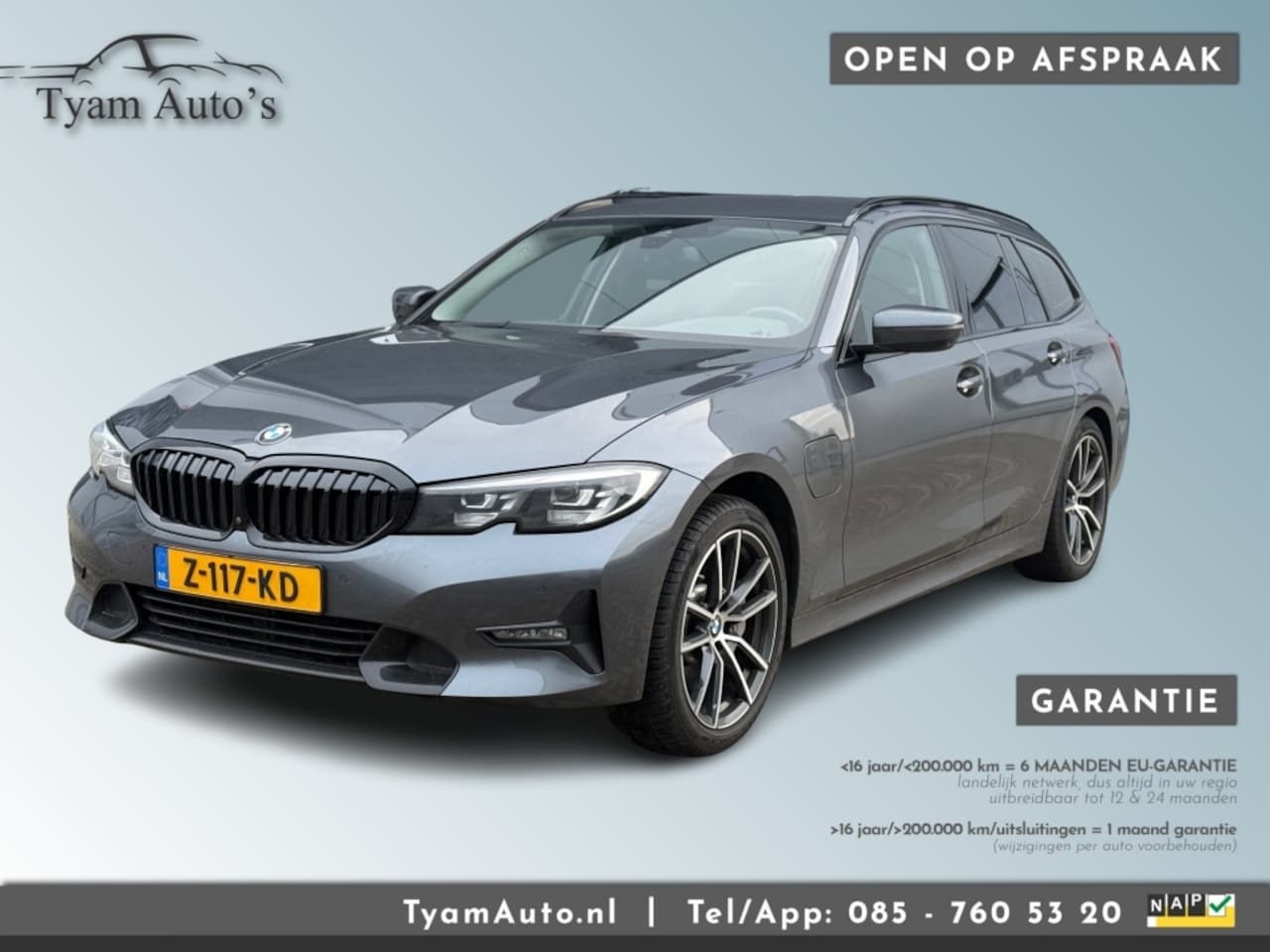 BMW 3-serie - 330e HIGH EXE *DEALERGARANTIE* LED NAVI BT PDC 18 STORLVERWARM - AutoWereld.nl
