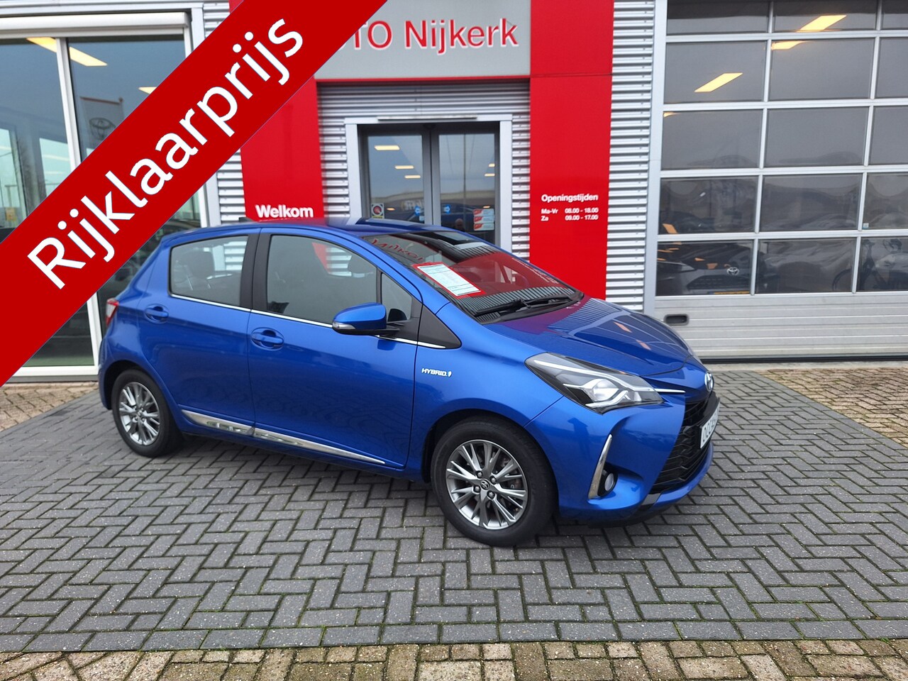 Toyota Yaris - 1.5 Hybrid Executive *Trekhaak voor fietsendrager!* - AutoWereld.nl