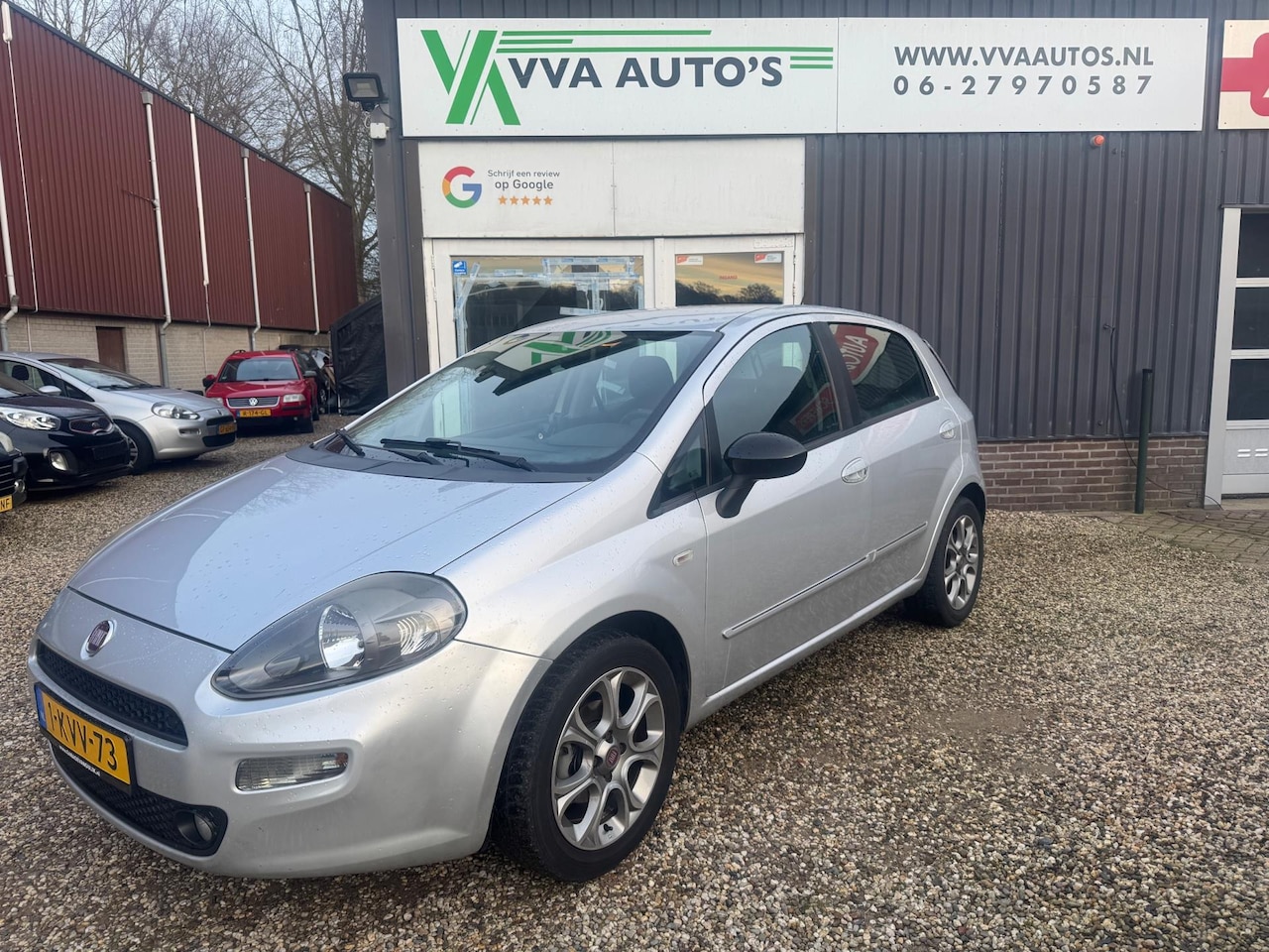 Fiat Punto Evo - 0.9 TwinAir Clima,cruise contr, 6 versnellingen, APK 12-2026! - AutoWereld.nl