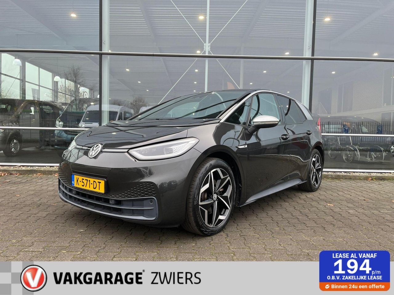 Volkswagen ID.3 - First Plus 58 kWh Trekhaak Camera SOH 88%. - AutoWereld.nl