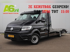 Volkswagen Crafter - 35 2.0 TDI L4 4Motion Highline 177PK Automaat TIJHOF Luchtvering Deep Black Metallic Stuur
