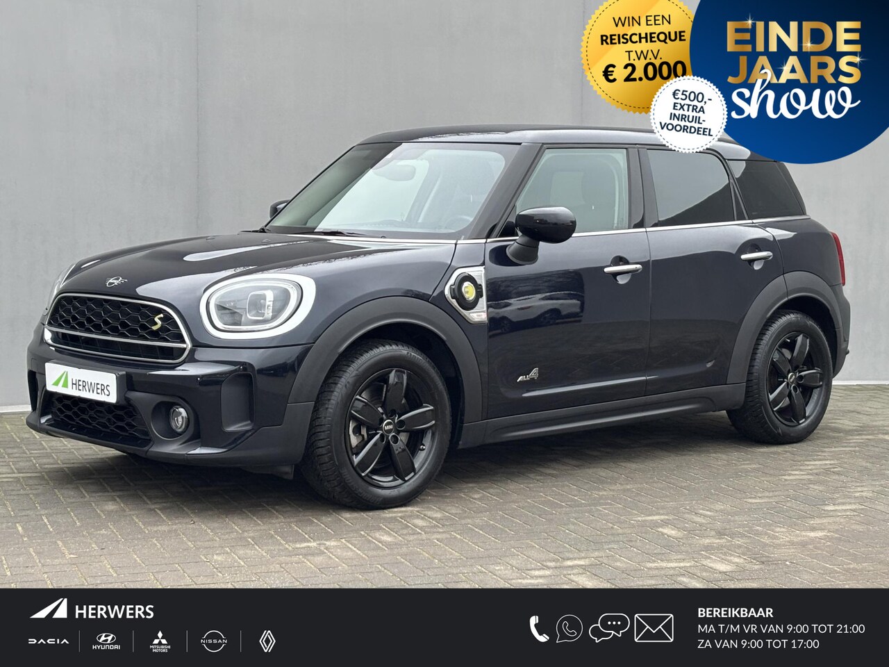 MINI Countryman - Mini Cooper S E ALL4 Untamed Edition / PHEV / Dealer Onderhouden / HUD / Navigatie / Apple - AutoWereld.nl