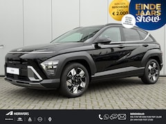 Hyundai Kona - 1.6 GDI HEV Premium / 3000 Voordeel / MY 26 / Zwart Leder / Stoelverkoeling / Stoelverwarm