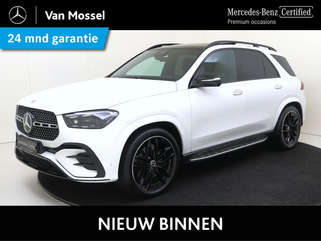 Mercedes-Benz GLE-Klasse - 400 e 4MATIC AMG Line Premium Panoramadak /Memorystoelen /360 Camera /Burmester /Elek Trek - AutoWereld.nl