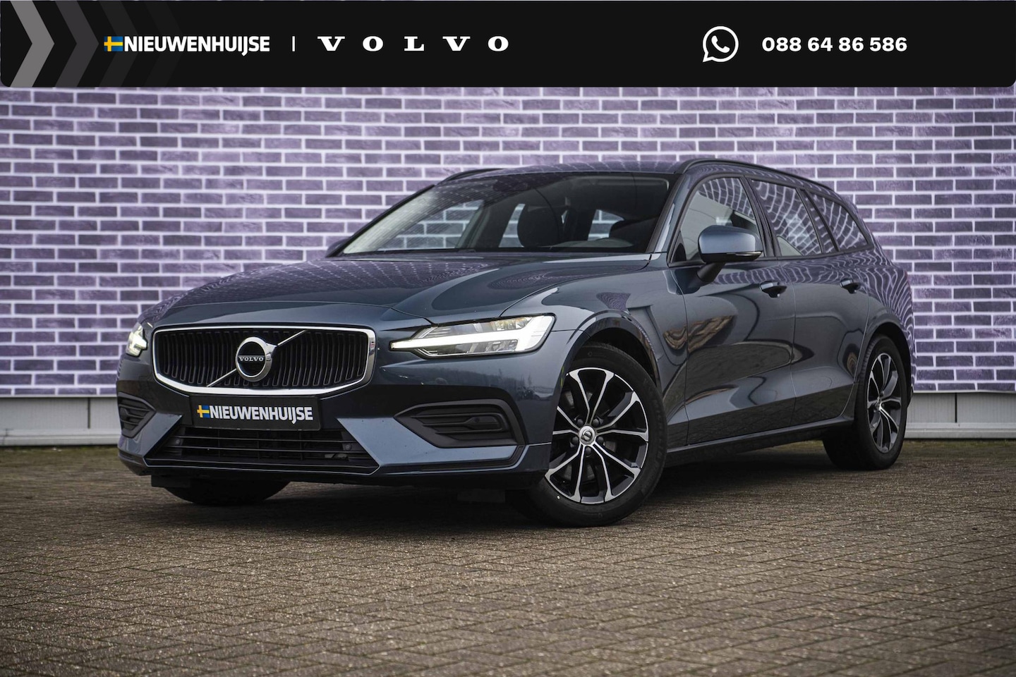 Volvo V60 - 2.0 B3 Momentum Advantage | Stoel- en stuurverwarming | Achteruitrijcamera | Parkeersensor - AutoWereld.nl