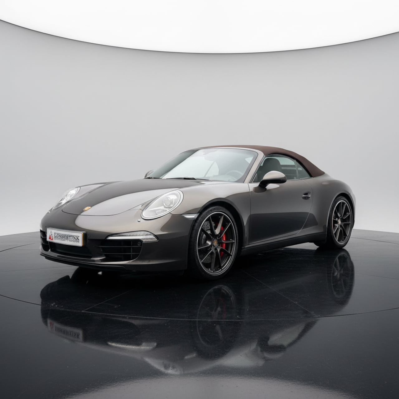 Porsche 911 Cabrio - 3.8 Carrera S Anthracite Brown - AutoWereld.nl