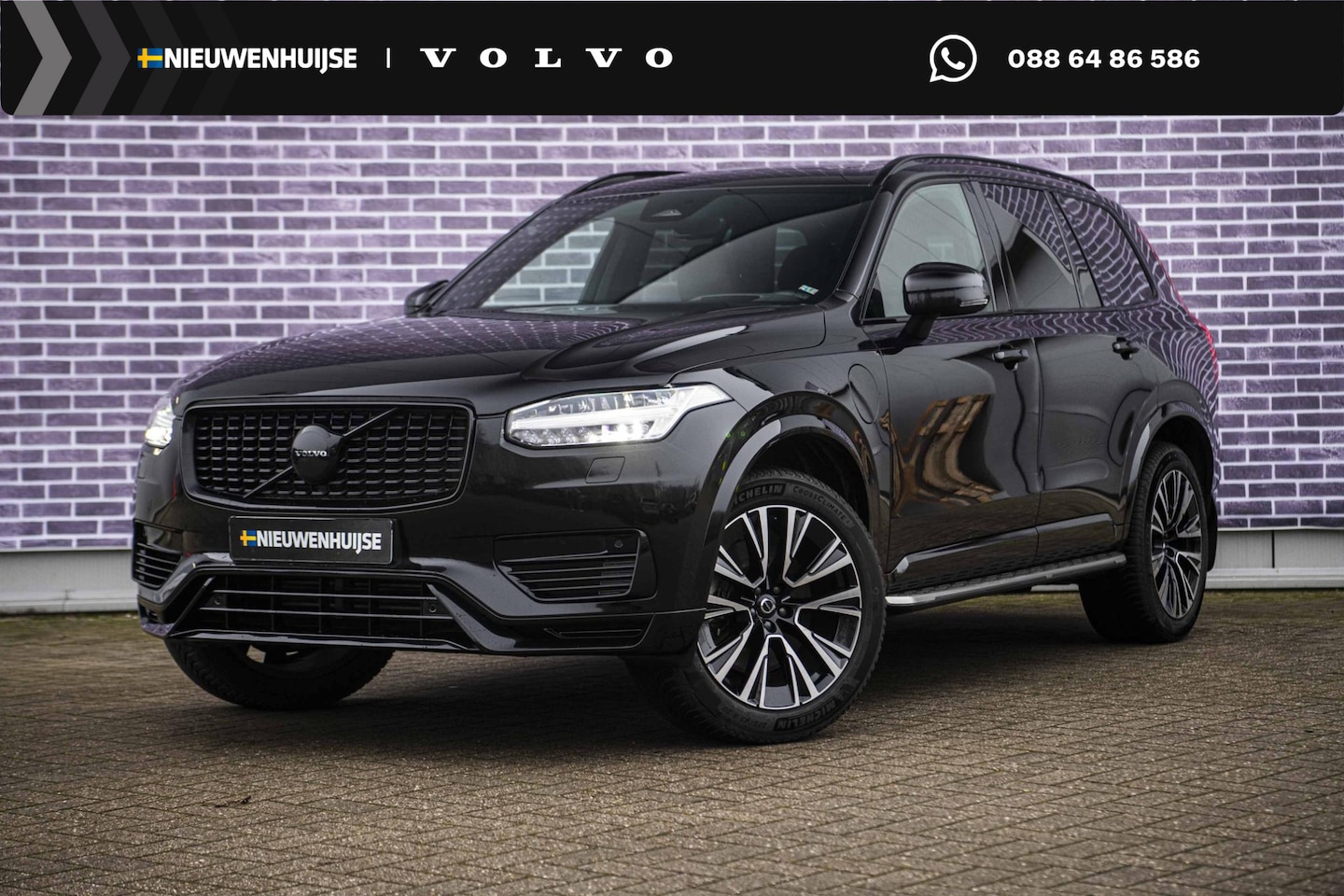 Volvo XC90 - 2.0 T8 Recharge AWD Ultimate Dark | Luchtvering | Trekhaak | Standkachel | 22" velgen | Ha - AutoWereld.nl