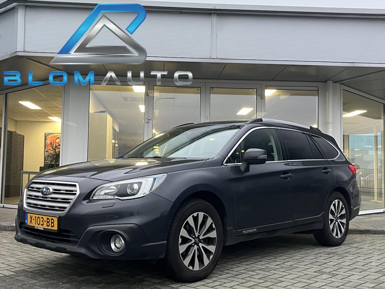 Subaru Outback - 2.5i Premium SUNROOF+LED+MEMORY+H&K+ALLSEASON - AutoWereld.nl