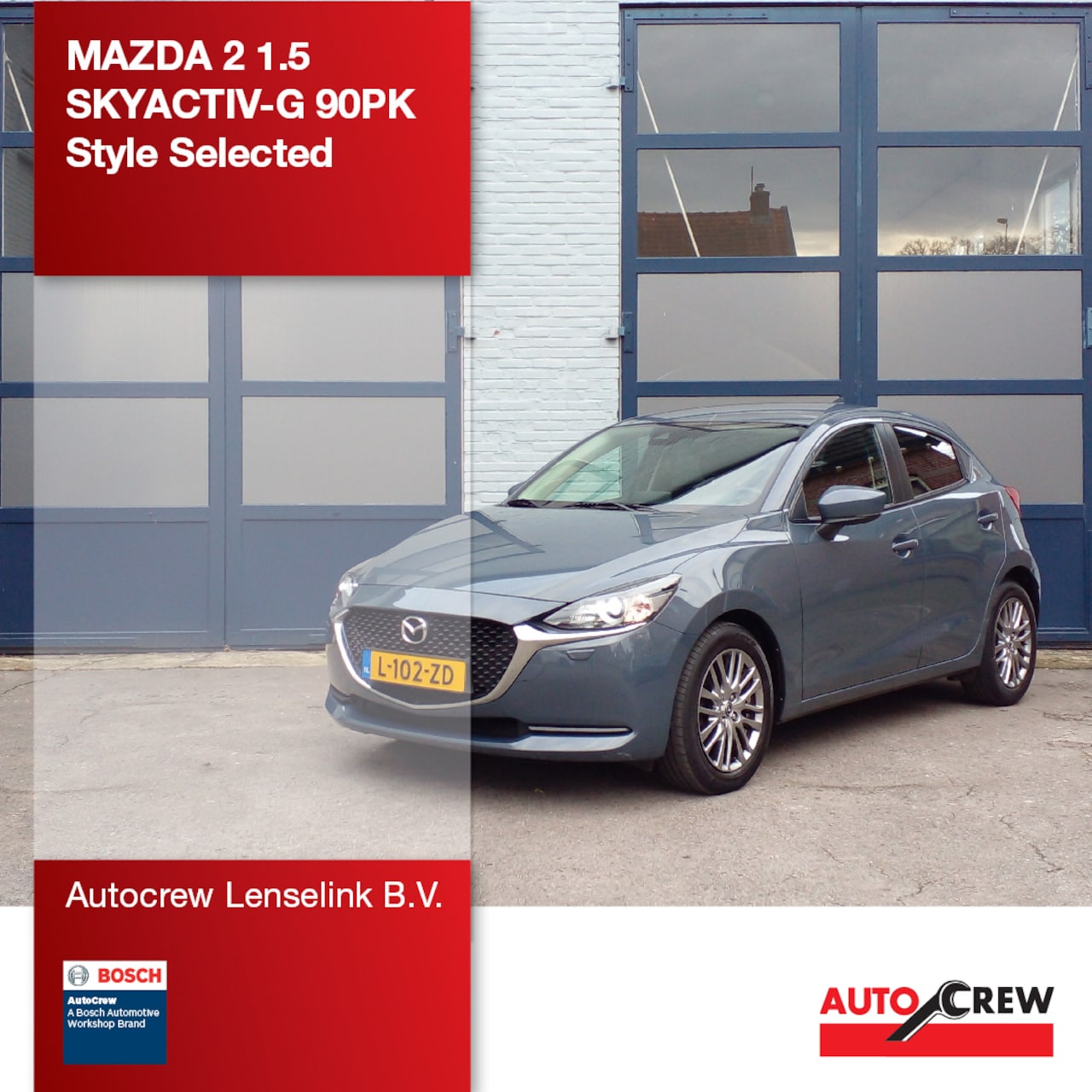 Mazda 2 - 1.5 SKYACTIV-G 90PK Style Selected | Origineel NL | - AutoWereld.nl
