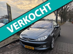 Peugeot 206 CC - 1.6-16V AIRCO, CRUISE, GROOT SCHERM, LEER, NAVI, SPORTVELGEN, MET APK