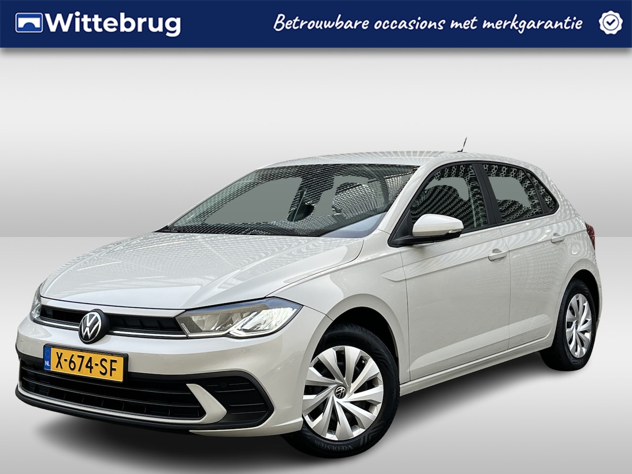 Volkswagen Polo - 1.0 TSI Polo / App connect / Airco / Lichtmetaal 15 inch / Fabriekgarantie 2028 / P4 - AutoWereld.nl