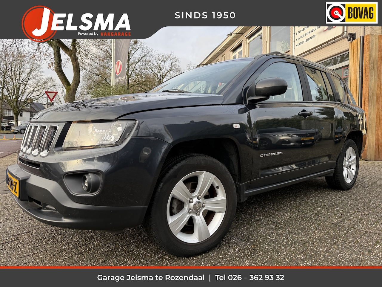 Jeep Compass - 2.0 Sport M/T, Airco | Trekhaak - AutoWereld.nl