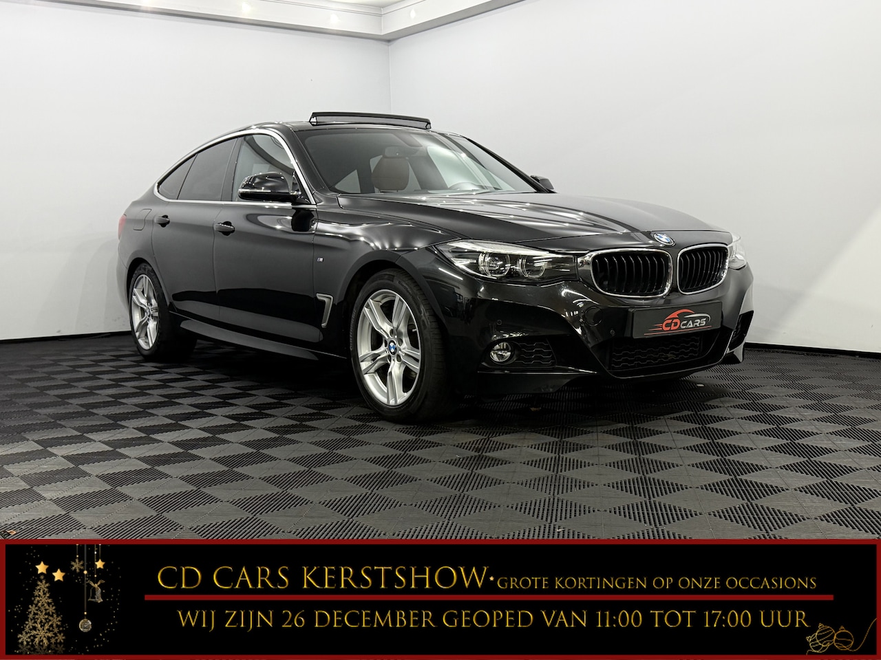 BMW 3-serie Gran Turismo - 320i GT Centennial High Executive Leder, Pano, Navi, Parkeersensoren, Keyless start, Cruis - AutoWereld.nl