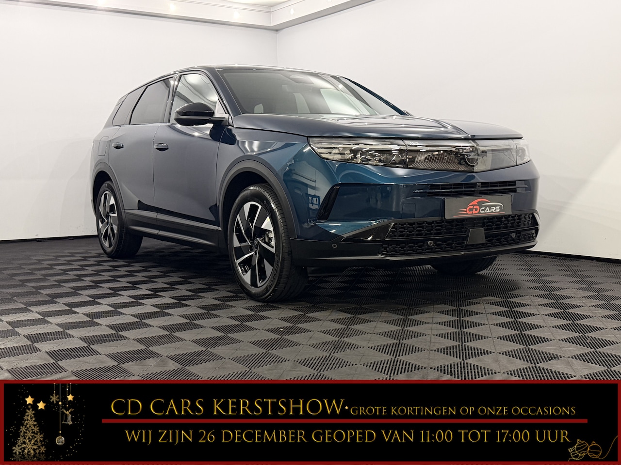 Opel Grandland - 1.2 Turbo Hybrid GS 360 Camera, Half leder, Heud-up display, Elektrische achterklep, Navi, - AutoWereld.nl